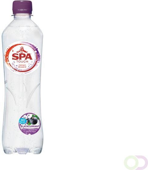 Spa Touch Sparkling Blackcurrant fles van 50 cl pak van 6 stuks