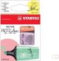 Stabilo BOSS MINI Pastellove markeerstift doosje van 3 stuks in geassorteerde pastelkleuren - Thumbnail 1