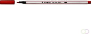 Stabilo Brushstift Pen 568 48 karmijn rood
