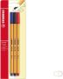 Stabilo Fineliner point 88 3 fijn assorti blister Ã  3 stuks - Thumbnail 1