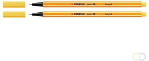 Stabilo Fineliner Point 88 44 geel