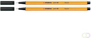 Stabilo Fineliner Point 88 46 zwart
