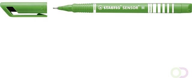 Stabilo Fineliner Sensor 187 43 lichtgroen