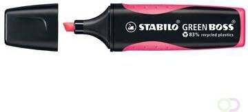 Stabilo GREENBOSS markeerstift roze