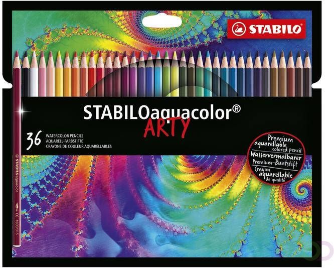 Stabilo Kleurpotloden aquacolor 1636-1-20 etui Ã  36 kleuren