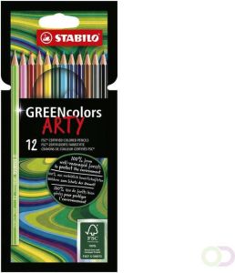 Stabilo Kleurpotloden Greencolors 6019 12-1-20 etui Ã  12 stuks