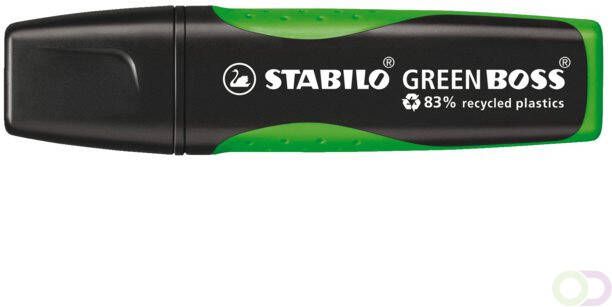 Stabilo Markeerstift GREEN BOSS 6070 33 groen