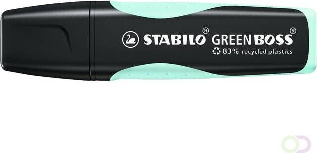 Stabilo Markeerstift GREEN BOSS 6070 113 vleugje pastel turquoise