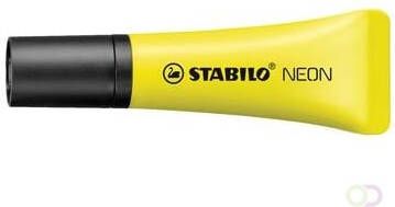 Stabilo NEON markeerstift geel