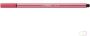 Stabilo Pen 68 viltstift strawberry red (aardbeirood) - Thumbnail 2