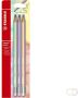 Stabilo Swano pastel potlood HB met gom blister van 6 stuks in geassorteerde kleuren - Thumbnail 1