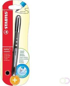 Stabilo Rollerpen Worker colorful 2019 46 zwart blister