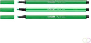 Stabilo Viltstift Pen 68 033 neon groen