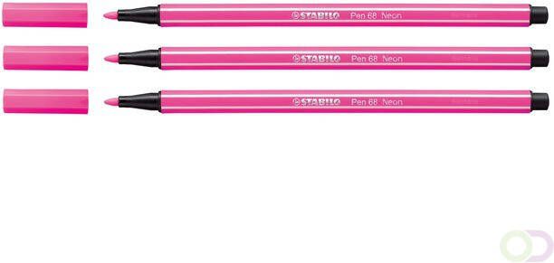 Stabilo Viltstift Pen 68 056 neon roze
