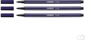 Stabilo Viltstift Pen 68 22 pruissisch blauw