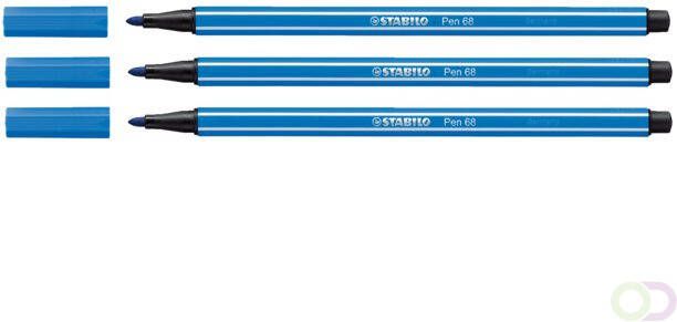 Stabilo Viltstift Pen 68 41 ultramarijn blauw