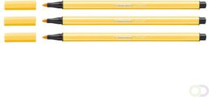 Stabilo Viltstift Pen 68 44 geel