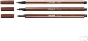 Stabilo Viltstift Pen 68 45 bruin
