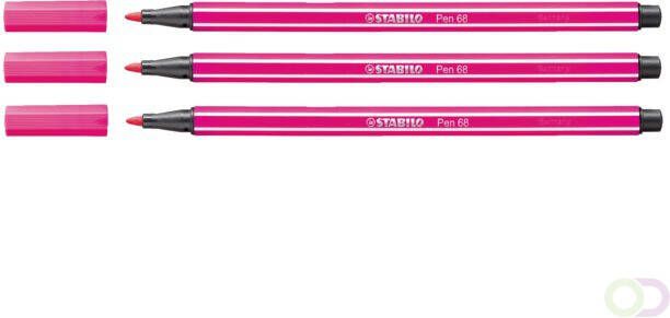 Stabilo Viltstift 68 56 roze rood