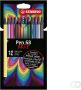 No brand STABILO Pen 68 Premium Viltstift ARTY Etui 12 Verschillende Kleuren - Thumbnail 2