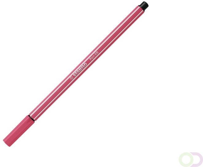 Stabilo Viltstift Pen 68 49 medium aardbeienrood