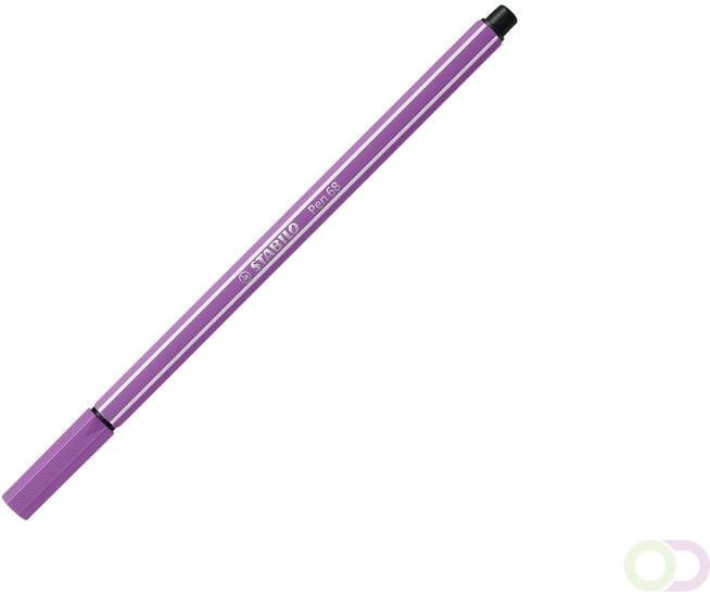 Stabilo Viltstift Pen 68 60 vergrijsd violet