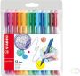 Stabilo pointMax schrijfstift 0 8 mm etui van 12 stuks in geassorteerde kleuren - Thumbnail 2