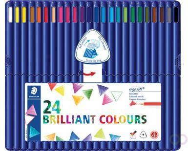 Staedtler driehoekig kleurpotlood Ergosoft 24 potloden