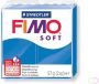 Fimo Staedtler Boetseerklei Fimo soft 57 gram pacificblauw - Thumbnail 1