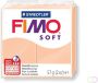 Fimo Staedtler Boetseerklei Fimo soft 57 gram perzik - Thumbnail 1