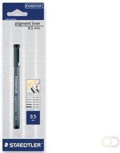 Staedtler fineliner Pigment Liner 0 5 mm op blister
