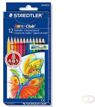 Staedtler kleurpotlood Noris Club 12 potloden in een kartonnen etui