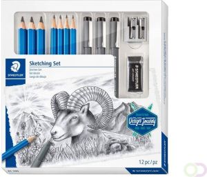 Staedtler Potlood Design Journey schetsset 12 delig