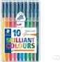 Staedtler viltstift Triplus Color opstelbare box met 10 kleuren - Thumbnail 2