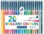 Fimo Staedtler Kleurstift Staedtler 323 Triplus colorà 20 kleuren - Thumbnail 2