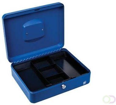 Star geldkoffer ft 30 x 9 x 24 cm blauw