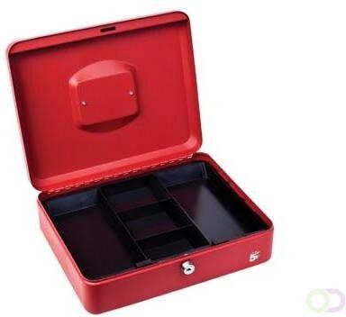 Star geldkoffer ft 30 x 9 x 24 cm rood