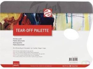 TALENS afscheurbare mengpaletten voor verf ft 25 x 35 cm pak met 36 vellen