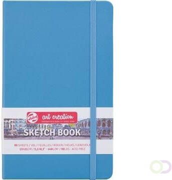Talens Art Creation schetsboek zeeblauw ft 13 x 21 cm