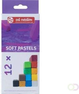 Talens Art Creation softpastels doos met 12 stuks in geassorteerde kleuren
