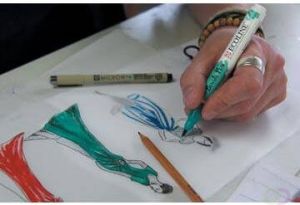TALENS Ecoline Brush pen etui met 10 stuks in geassorteerde kleuren