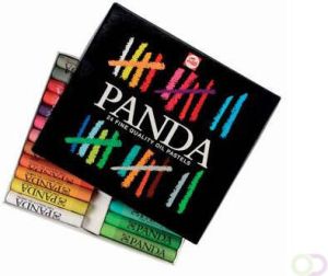 TALENS Panda oliepastel doos van 24 pastels