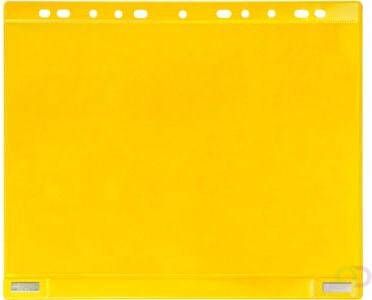 Tarifold collection Tarifold geperforeerde showtas dubbelzijdig magnetisch geel pak van 5 stuks