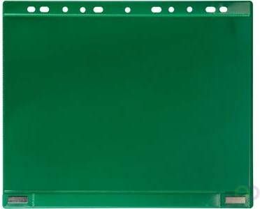 Tarifold collection Tarifold geperforeerde showtas dubbelzijdig magnetisch groen pak van 5 stuks