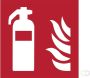 Tarifold Pictogram brandblusser 150x150mm - Thumbnail 1