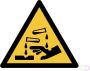 Tarifold Pictogram waarschuwing bijtende stoffen 200x176mm - Thumbnail 2