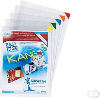 Tarifold View Tarifold tas Kang Easy Clic hoeken in geassorteerde kleuren