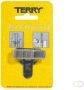 Technisch Bureau van Dantzig Terry Clip tbv 3 pennen potlood zilverkleurig - Thumbnail 1