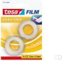 Tesa Tape filmÂ dubbelzijdig 7.5mx12mm transparant 2 rollen - Thumbnail 2