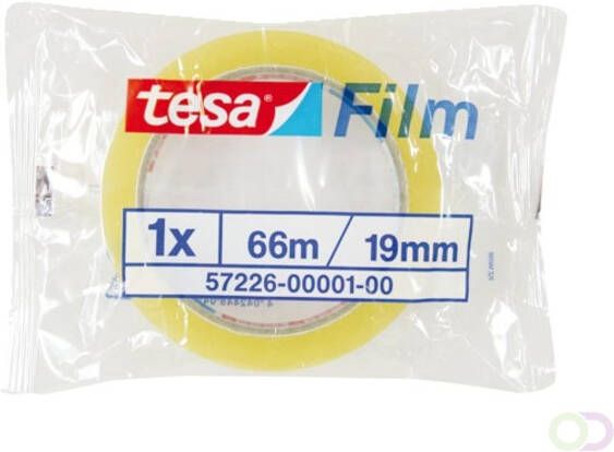 Tesa Plakband filmÂ Standaard 66mx15mm transparant
